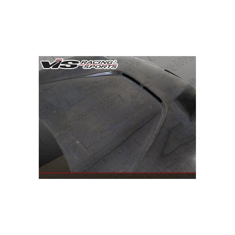 VIS Racing JS Style Black Carbon Fiber Hood (93MZRX72DJS-010C)