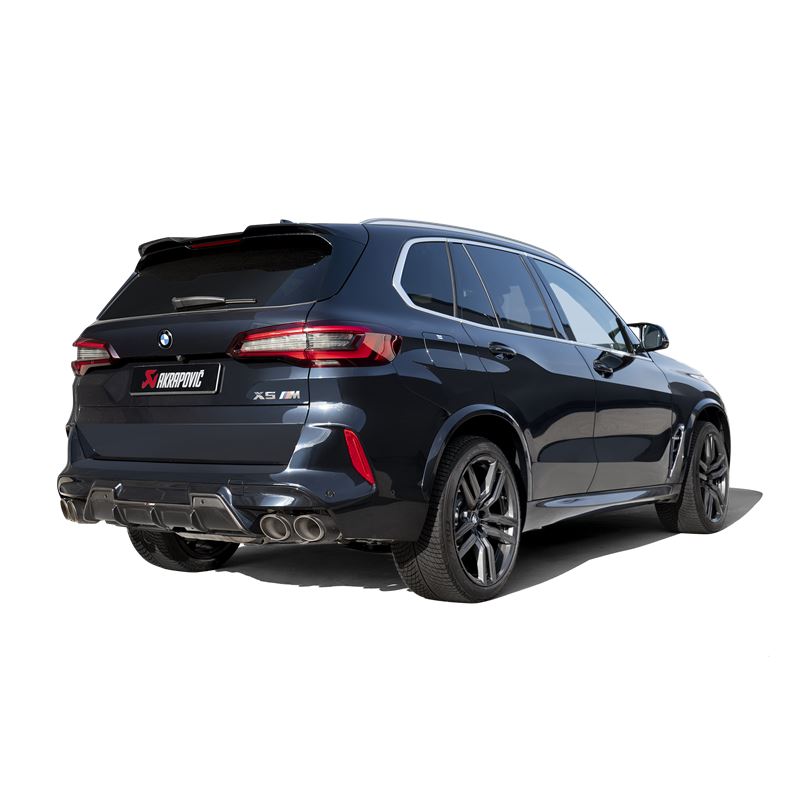 Akrapovic Slip-On Line(Titanium) w/Carbon Fiber Titanium Tips for 2020 BMW X5(S-BM/T/16H)