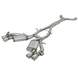 aFe MACH Force-Xp 3 IN 304 Stainless Steel Cat-Back Exhaust System w/Polished Tip (49-34069-P)