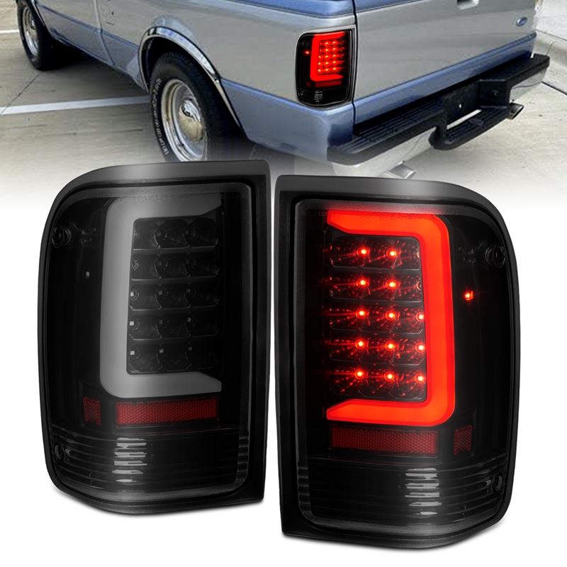 ANZO USA LED Tail Light Assembly for 1996-1997 Ford F-100 Ranger (311360)