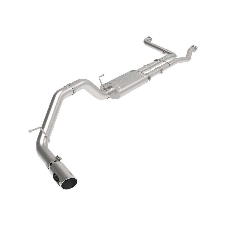 aFe Apollo GT 3 IN to 4 IN 409 Stainless Steel Cat-Back Exhaust System Polished (49-46135-P)