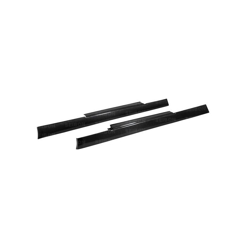 Seibon OEM-style carbon fiber side skirts for 2009-2012 Nissan GTR (SS0910NSGTR-OE)