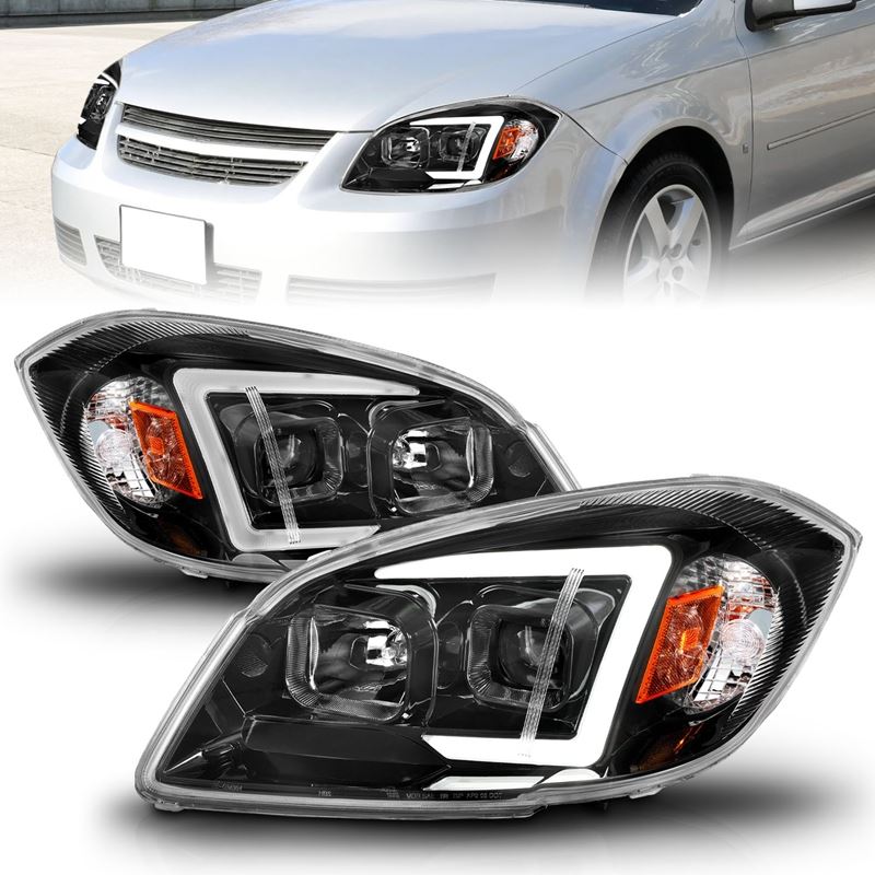 ANZO USA Projector Headlight for Chevrolet Cobalt 05-10,Pontiac G5 07-09 (121573)