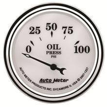 Load image into Gallery viewer, AutoMeter Engine Oil Pressure Gauge (1227)