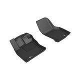 3D Maxpider 19-23 Volkswagen Arteon Kagu Floor Mat- Black R1 (L1VW07311509)