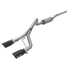 Load image into Gallery viewer, aFe Rebel Series 2-1/2 IN 409 Stainless Steel Cat-Back Exhaust System w/Black Tip (49-48056-B)