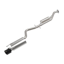 Load image into Gallery viewer, Takeda 2-1/2 IN 304 Stainless Steel Cat-Back Exhaust System w/ Black Tip (49-36058-B)