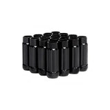 Blox Racing 12-Sided P17 Tuner Lug Nuts 12x1.5 - Black Steel - Set of 16 (BXAC-00141-BK)