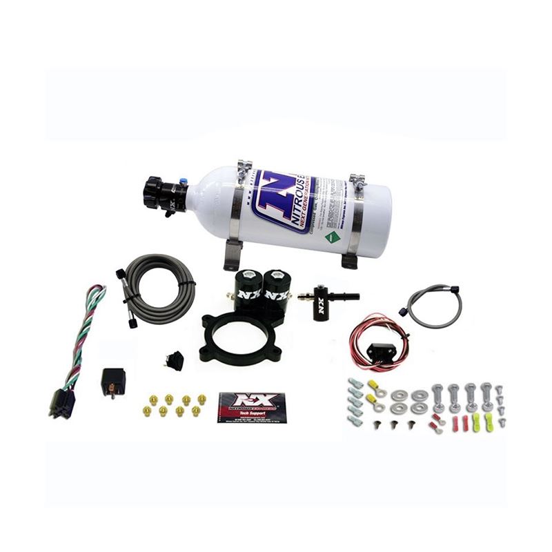 Nitrous Express 2021+ F-150 5.0 Coyote Truck Nitrous Plate System (5# Bottle) (20959-05)