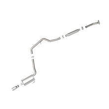 Load image into Gallery viewer, Takeda 2-1/4 IN 304 Stainless Steel Cat-Back Exhaust System w/Polished Tip for 2012-2016 Subaru Impreza(49-36052-P)