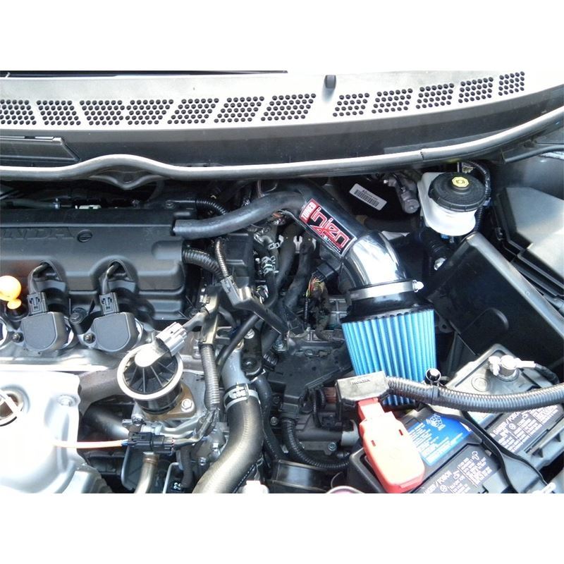 Injen 06-11 Honda Civic Ex 1.8L 4cyl Polished Tuned Air Intake w/ MR Tech/Nano-Fiber Dry Filter (SP1570P)