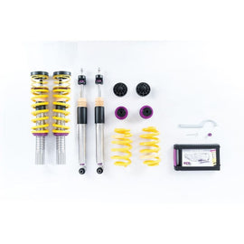KW Suspension Coilover Kit V3 for Audi A4 (B9) Sedan 2WD w/o EDC 50mm (352100AV)