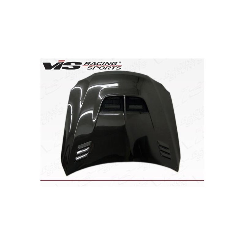 VIS Racing Cyber Style Black Carbon Fiber Hood (06LXIS34DCY-010C)