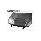 VIS Racing Alfa Style Black Carbon Fiber Hood (98LXGS34DALF-010C)