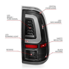 Load image into Gallery viewer, ANZO USA Tail Light Assembly, LED, Clear Lens, Black Housing, Pair, (311356)