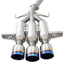 Load image into Gallery viewer, Invidia Gemini 80mm Full Titanium Exhaust for 2017+ Honda Civic Type R (FK8) (HS17CTRFTG3ST)