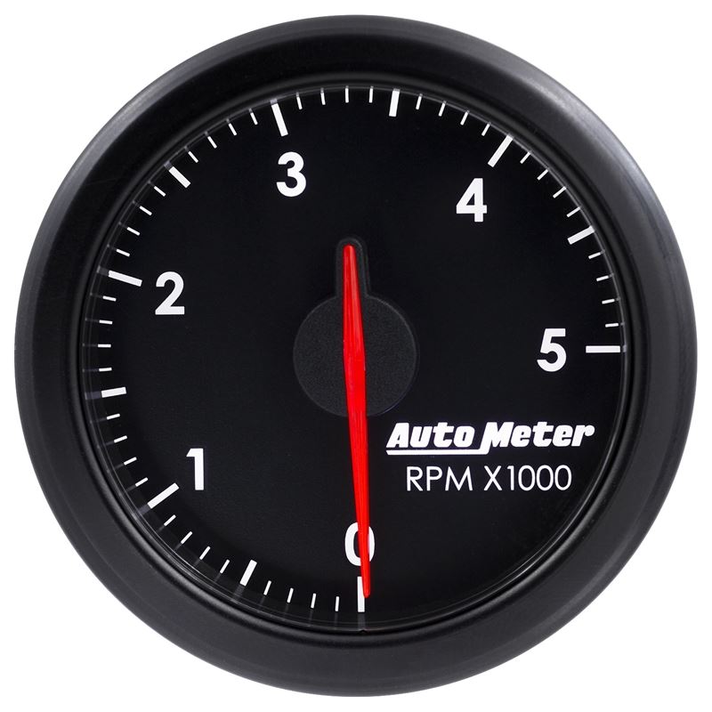 AutoMeter Airdrive 2-1/6in Tachometer Gauge 0-5K RPM - Black (9198-T)