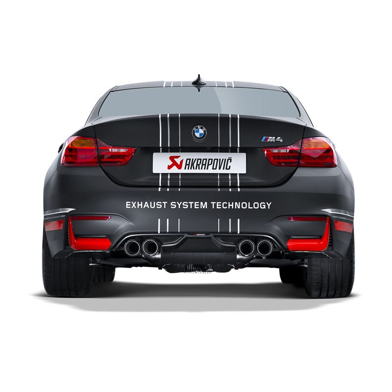 Akrapovic 14-17 BMW M4 (F82 F83) Rear Carbon Fiber Diffuser - Matte (DI-BM/CA/1)