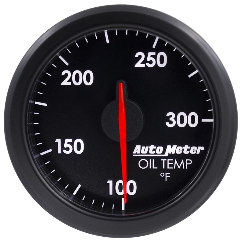 AutoMeter Airdrive 2-1/6in Trans Temperature Gauge 100-300 Degrees F - Black (9157-T)