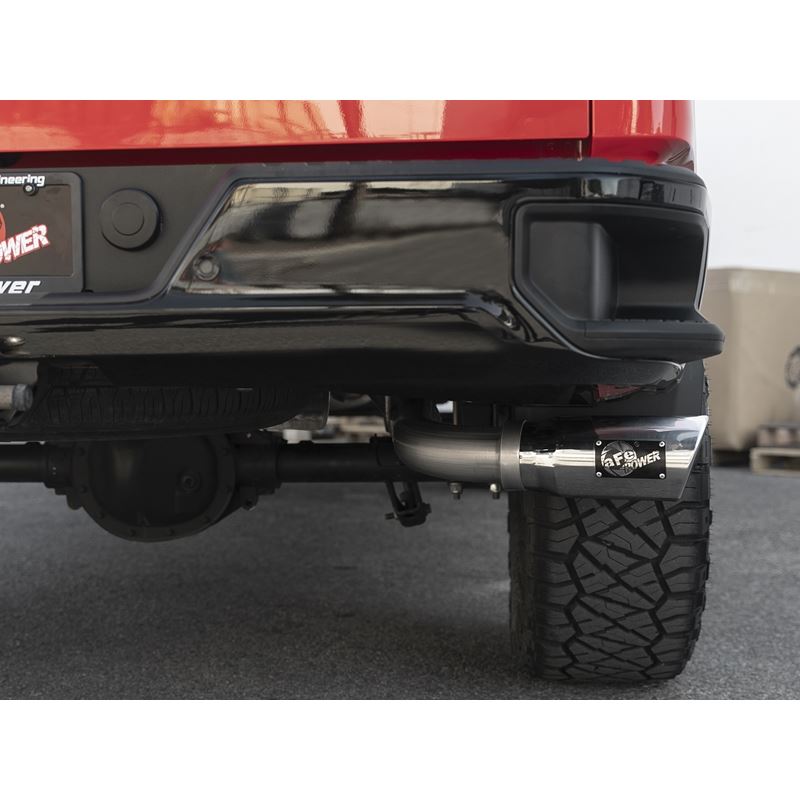 aFe Apollo GT Series 3 IN 409 Stainless Steel Cat-Back Exhaust System w/ Polish Tip (49-44107-P)