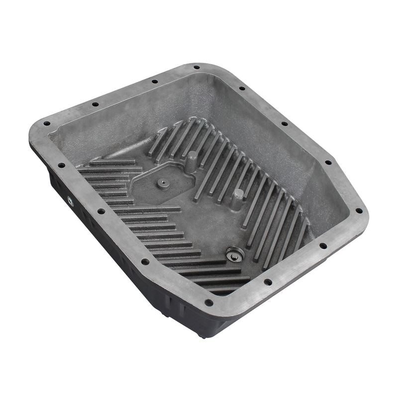 aFe Power Transmission Pan Raw w/ Machined Fins (46-70212)