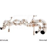 GTHAUS Super GT Racing Exhaust Stainless for 2009-2014 Lamborghini Gallardo(LA0131400)