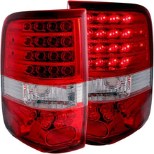 Load image into Gallery viewer, ANZO USA 2004-2008 Ford F-150 LED Taillights Red/Clear (311022)