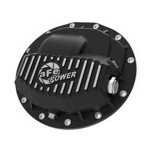 Load image into Gallery viewer, aFe Pro Series Front Differential Cover Black w/ Machined Fins (46-70402)