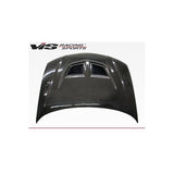 VIS Racing EVO Style Black Carbon Fiber Hood (01MZ3234DEV-010C)