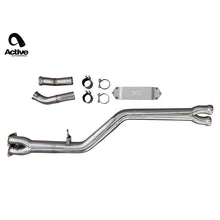 Load image into Gallery viewer, Active Autowerke F87 BMW M2 Competition Mid Pipe includes Active F - brace (11-050)