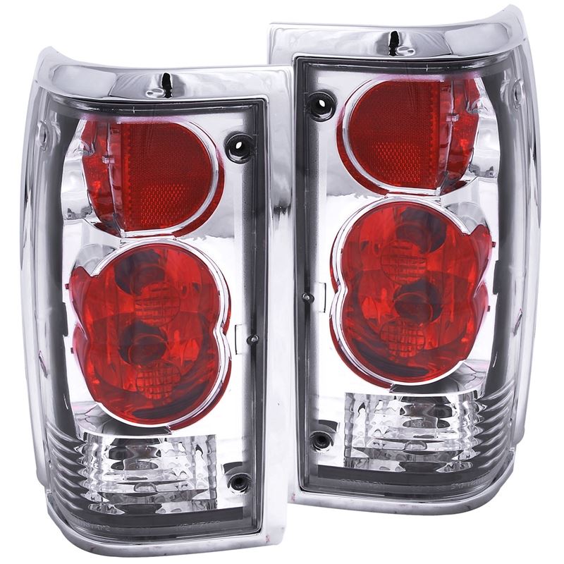 ANZO USA 1986-1993 Mazda B2000 Taillights Chrome (211111)