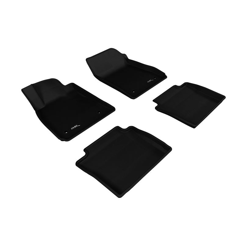 3D Maxpider KAGU Floor Mat, BLACK, 1ST ROW/2ND ROW (L1CH04201509)