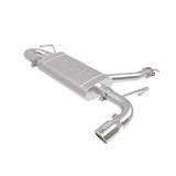 aFe Takeda 2-1/2 IN 304 Stainless Steel Axle-Back Exhaust System w/ Polished Tips (49-37017-P)