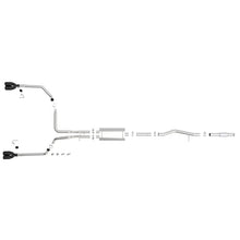 Load image into Gallery viewer, aFe Vulcan Series 304 Stainless Steel Cat-Back Exhaust System w/ Black Tip (49-34104-B)