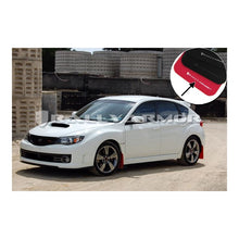 Load image into Gallery viewer, Rally Armor Red Mud Flap/White Logo for 2011-2014 Subaru Impreza (MF15-UR-RD/WH)