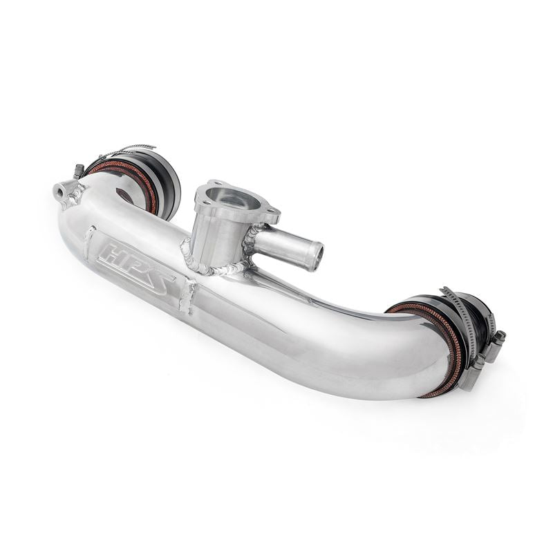 HPS Performance Hot Side Charge Pipe Kit Polished (17-148P)