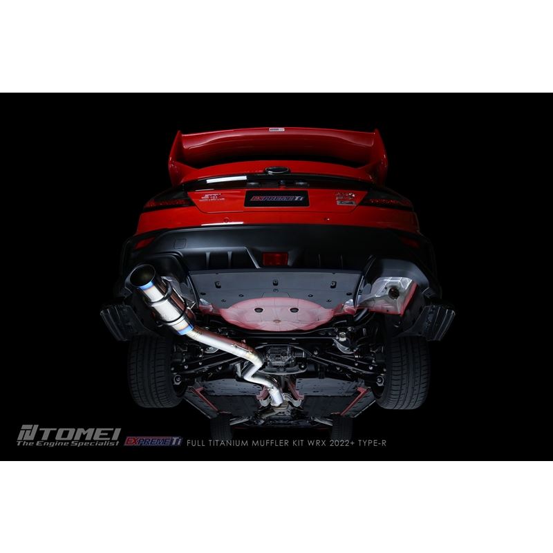 TOMEI FULL TITANIUM MUFFLER EXPREME Ti WRX 2022+ TYPE-R (TB6090-SB06A)