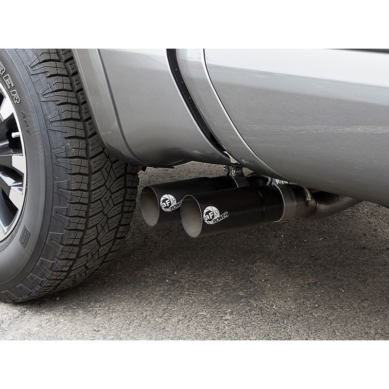 aFe Rebel Series 2-1/2" Cat-Back Exhaust System w/ Black Tip (49-46126-B)