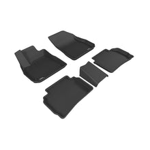 Load image into Gallery viewer, 3D Maxpider KAGU Floor Mat, BLACK, 1ST ROW/2ND ROW (L1CH07701509)