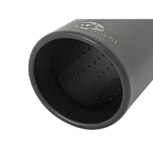 Load image into Gallery viewer, aFe MACH Force-Xp 409 Stainless Steel Clamp-on Exhaust Tip Black Rear Exit (49T30404-B121)