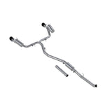 MBRP Exhaust 3in. Cat Back 2.5in Dual Split Rear T304 CF (S49033CF)