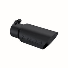 Load image into Gallery viewer, MBRP Exhaust Tip. 4in. O.D. Dual Wall Angled. 3in. let. 10in. length. BLK (T5156BLK)