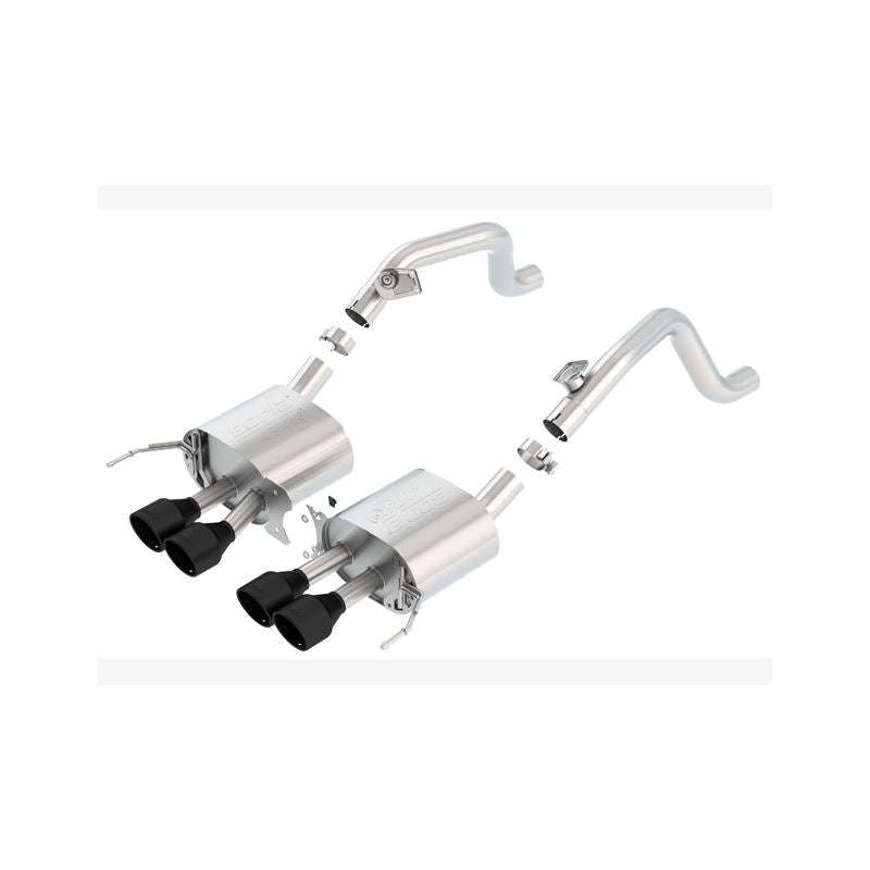 Borla Axle-Back Exhaust System - ATAK (11869CB)