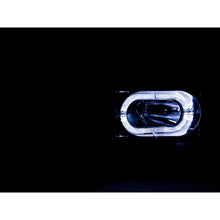 Load image into Gallery viewer, ANZO USA 1988-1998 Chevrolet C1500 Crystal Headlights Carbon w/ Halo (111005)