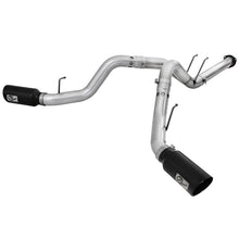 Load image into Gallery viewer, aFe ATLAS 4 IN Aluminized Steel DPF-Back Exhaust System w/Black Tip (49-03065-B)