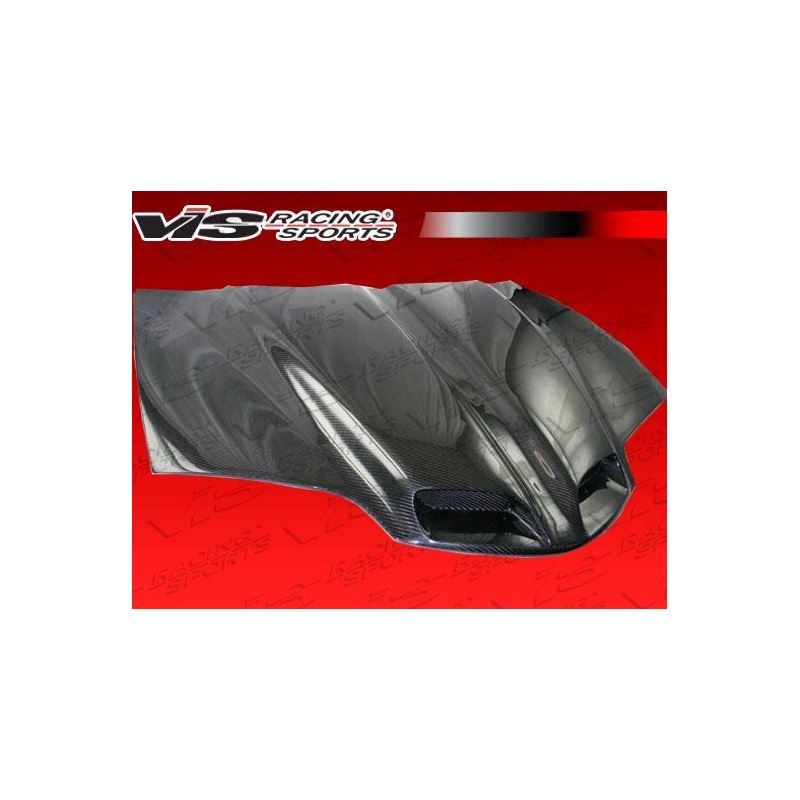 VIS Racing GTO Style Black Carbon Fiber Hood (98PTTSM2DGTO-010C)