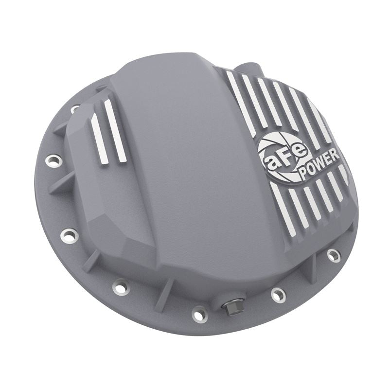 aFe Street Series Dana 30 Front Differential Cover Raw w/Machined Fins GM Gas Trucks/SUV(46-71140A)