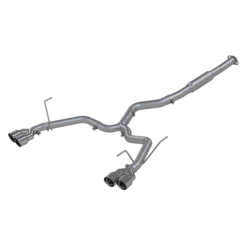 MBRP Exhaust 3" Cat Back, Dual Split Rear, T304 Race Version (S4802304)