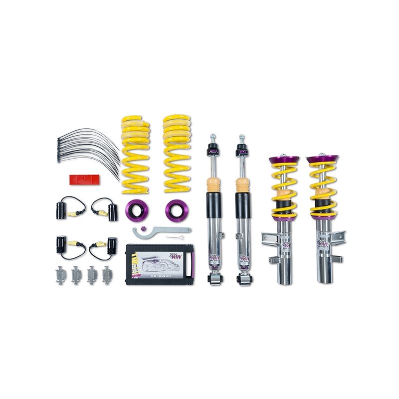 KW Suspension Coilover Kit V3 Bundle for Kia Stinger (CK) 2WD AWD w/ electronics dampers (35268006)