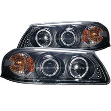 Load image into Gallery viewer, ANZO USA 2000-2005 Chevrolet Impala Projector Headlights w/ Halo Black (121339)